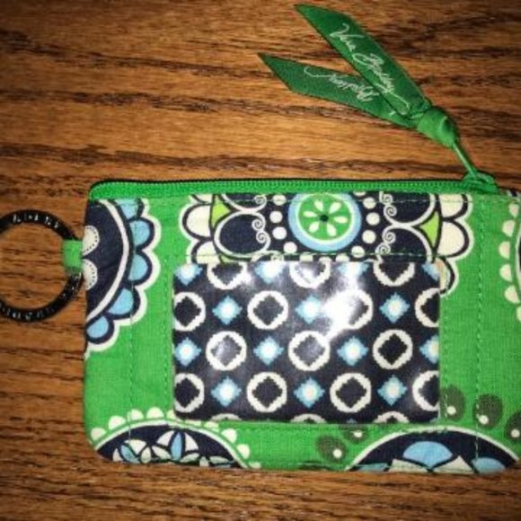 Vera Bradley Handbags - Vera Bradley ID Ringlet Wallet Cupcakes Green